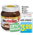 Nuss-Nugat-Creme im Angebot bei E center in Karlsruhe Nuss-Nugat-Creme Angebote von Nutella bei E center Karlsruhe für 3,29 €