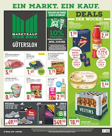 Bier im Marktkauf Prospekt "Aktuelle Angebote" mit 28 Seiten (Rheda-Wiedenbrück)