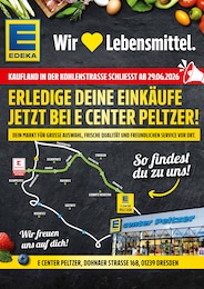 Supermarkt Prospekt von E center Freital E center Prospekt: "Wir lieben Lebensmittel!", 2 Seiten, 20.07.2026 - 25.07.2026