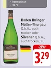 Baden Ihringer Müller-Thurgau oder Silvaner bei EDEKA im Baiersbronn Prospekt für 3,29 €