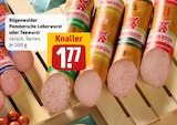 Pommersche Leberwurst Schnittlauch Angebote von Rügenwalder bei REWE Bochum für 1,77 €