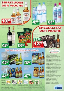 Wasser im aktuellen Getränke Paradies Prospekt (Dortmund) Wasser im Getränke Paradies Prospekt "DIE GETRÄNKEKÖNNER" mit 4 Seiten (Dortmund)