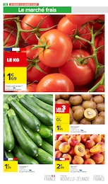 Prix et réduction Courgette dans le prospectus Carrefour Market en cours Offre Courgette dans le catalogue Carrefour Market du moment à la page 26