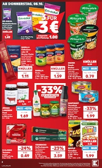 Garnelen Angebot im Kaufland Prospekt, gültig von 08.10.2026 bis 14.10.2026 Garnelen Angebot im aktuellen Kaufland Prospekt auf Seite 6