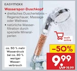 Aktuelle Duschkopf Angebote bei Netto Marken-Discount in Karlsruhe Aktuelles Wasserspar-Duschkopf Angebot bei Netto Marken-Discount in Karlsruhe ab 9,99 €