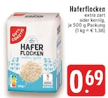 EDEKA Hilter - Haferflocken Angebot im Prospekt Haferflocken bei EDEKA im Hilter Prospekt für 0,69 €