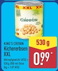 Kichererbsen XXL von King's Crown für 0,99 € bei ALDI Nord im Angebot Kichererbsen XXL von King's Crown im aktuellen ALDI Nord Prospekt