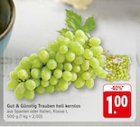 EDEKA Neuried - Trauben hell kernlos Angebot im Prospekt Trauben hell kernlos bei EDEKA im Neuried Prospekt für 1,00 €