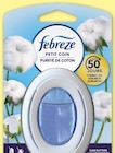 Desodorisant Petit Coin Pureté de coton - Febreze - Hyper U à Villiers-le-Bel Desodorisant Petit Coin Pureté de coton - Febreze en promo chez Hyper U Villiers-le-Bel à 1,92 €