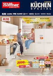 Aktueller Höffner Prospekt, "Küchen Spezial", mit Angeboten der Woche, gültig von 13.09.2023 bis 13.09.2023