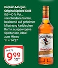 Aktuelle Rum Angebote bei GLOBUS in Mannheim Aktuelles Original Spiced Gold Angebot bei GLOBUS in Mannheim ab 9,99 €