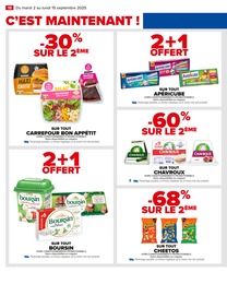 Prix et réduction Apéricube dans le prospectus Carrefour en cours Offre Apéricube dans le catalogue Carrefour du moment à la page 20
