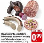 Leberwurst Angebote bei EDEKA Baden-Baden für 0,99 €
