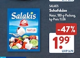 Schafskäse Natur von Salakis im aktuellen ALDI SÜD Prospekt für 1,99 €