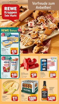 REWE Prospekt der Woche "Dein Markt" Seite 1, 17.11.2025 bis 22.11.2025 für Grefrath Aktueller REWE Prospekt "Dein Markt" Seite 1 von 26 Seiten für Grefrath