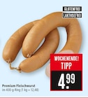 Marktkauf Böblingen - Premium Fleischwurst Angebot im Prospekt Premium Fleischwurst bei Marktkauf im Böblingen Prospekt für 4,99 €