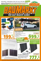 Globus-Baumarkt Prospekt "WER BAUT BRAUCHT GLOBUS" für Hamburg, 19 Seiten, 22.01.2023 - 28.01.2023