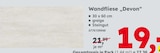 Wandfliese Devon Angebote bei Globus-Baumarkt Gera für 19,57 €