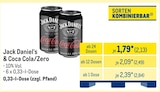 Aktuelles Jack Daniel‘s & Coca Cola/Zero Angebot bei METRO in Oldenburg ab 2,13 €