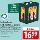 beckers bester Saft Angebote bei famila Nordost Lüneburg für 9,99 €
