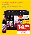 Aktuelle Cola Angebote bei Netto Marken-Discount in Heilbronn Aktuelles Mixery Bier + Cola + X Angebot bei Netto Marken-Discount in Heilbronn ab 14,99 €