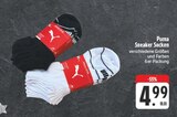 Sneaker Socken im Angebot bei E center in Weimar Sneaker Socken Angebote von Puma bei E center Weimar für 4,99 €