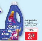 Waschmittel Farbschutz Angebote von Coral bei Marktkauf Lörrach für 3,79 €