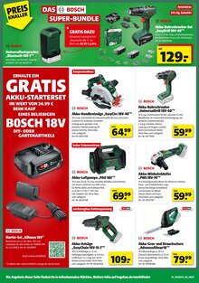 Bohrmaschine im Hagebaumarkt Prospekt "GENIESSE DIE KRAFT DER SONNE" mit 18 Seiten (Osnabrück)