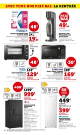 Mini-Four Angebote im Prospekt "LES PRIX BAS Spécial rentrée" von Hyper U auf Seite 74