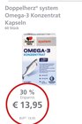 system Omega-3 Konzentrat Kapseln bei LINDA Premiumapotheke im Garching Prospekt für 13,95 €