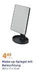 Kosmetikspiegel im Action Prospekt Make-up-Spiegel mit Beleuchtung im aktuellen Action Prospekt für 4,49 €