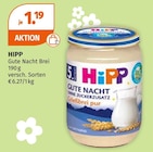 Gute Nacht Brei von HIPP für 1,19 € bei Müller im Angebot Gute Nacht Brei von HIPP im aktuellen Müller Prospekt