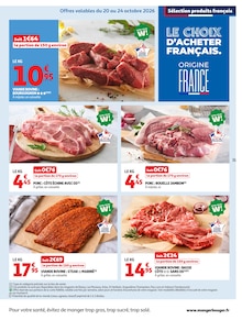 Promotion Viande dans le prospectus Auchan Hypermarché, valable du 20/10/2026 au 25/10/2026 Promo Viande dans le catalogue Auchan Hypermarché du moment à la page 31