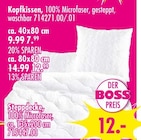Aktuelles Kopfkissen ca. 40x80 cm Angebot bei SB Möbel Boss in Göttingen ab 7,99 €
