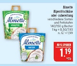 Alpenfrischkäse Kräuter Angebot in Langenleuba-Niederhain Alpenfrischkäse Kräuter im aktuellen Prospekt bei Marktkauf in Langenleuba-Niederhain
