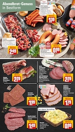 Wurst im REWE Prospekt in Gelsenkirchen Aktueller REWE Prospekt mit Wurst, "Dein Markt", Seite 12