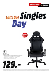 Aktueller MediaMarkt Saturn Prospekt mit Bürostuhl, "Let’s Go! Singles Day", Seite 13