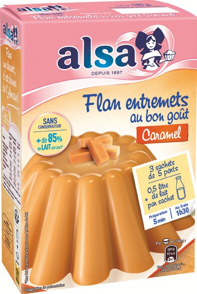 Alsa Flan entremets