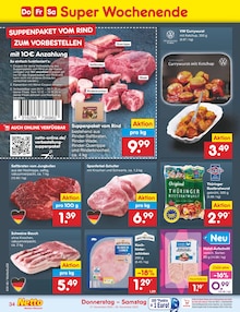 Rinderbraten im aktuellen Netto Marken-Discount Prospekt (Frankfurt (Main)) Rinderbraten im Netto Marken-Discount Prospekt "Aktuelle Angebote" mit 56 Seiten (Frankfurt (Main))