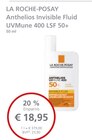 LINDA Allersberg - Anthelios Invisible Fluid UVMune 400 LSF 50+ Angebot im Prospekt Anthelios Invisible Fluid UVMune 400 LSF 50+ bei LINDA im Allersberg Prospekt für 18,95 €