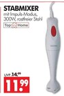 STABMIXER im Angebot bei Wreesmann in Dresden STABMIXER Angebote von Top Home bei Wreesmann Dresden für 11,99 €