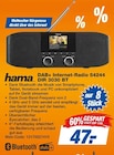 DAB+ Internet-Radio 54244 DIR 3030 BT Angebote von hama bei HEM expert Ludwigsburg für 47,00 €