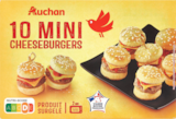 MINI CHEESEBURGERS SURGELÉS AUCHAN - AUCHAN - Auchan Hypermarché à Avignon MINI CHEESEBURGERS SURGELÉS AUCHAN - AUCHAN en promo chez Auchan Hypermarché Avignon à 6,61 €