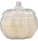 Bougie parfumée dans un pot citrouille - LIVARNO home en promo à 3,99 € chez Lidl Bougie parfumée dans un pot citrouille - LIVARNO home dans le catalogue Lidl