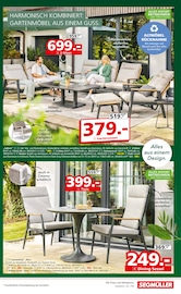 Aktueller Segmüller Prospekt mit Sofa, "Gartenmöbel Fachzentrum", Seite 11