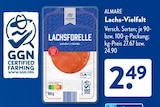 Lachs-Vielfalt im ALDI SÜD Prospekt Lachs-Vielfalt von Almare im aktuellen ALDI SÜD Prospekt für 2,49 €