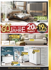 Aktueller BRAUN Möbel-Center Prospekt mit Sofa, "Wir feiern Jubiläum!", Seite 5
