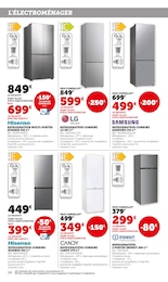Offre Réfrigérateur Combiné dans le catalogue Super U du moment à la page 14