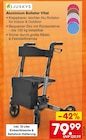 Netto Marken-Discount - Aluminium Rollator Vital Angebot im Prospekt Aluminium Rollator Vital bei Netto Marken-Discount im Prospekt "" für 79,99 €