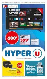 Prospectus Hyper U, "Hyper U" à Duisans et alentours, 20 pages, 30/09/2025 - 12/10/2025 Catalogue Hyper U "Hyper U" à Duisans et alentours, 20 pages, 30/09/2025 - 12/10/2025